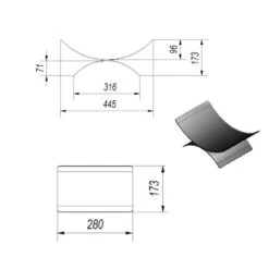 Ovale Holzablage / Holzkorb Schwarz Aus Stahl -Besten Kamin Laden kratki holzablage masse 1280x1280