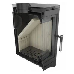 Koza K5/S/W/D Kaminofen 7kW Schwarz Holzfach -Besten Kamin Laden kratki koza k5 innen 1280x1280