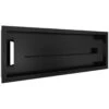 Design Lüftungsgitter / Revisionsgitter Wind Schwarz -Besten Kamin Laden kratki l ftungsgitter wind 17x49 schwarz 1280x1280