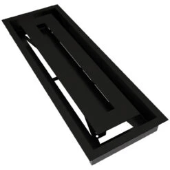 Design Lüftungsgitter / Revisionsgitter Wind Schwarz -Besten Kamin Laden kratki l ftungsgitter wind 17x49 schwarz 6 1280x1280