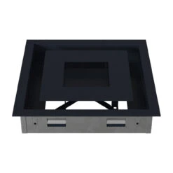 Design Lüftungsgitter / Revisionsgitter Wind Graphit -Besten Kamin Laden kratki l ftungsgitter wind 22x22 graphit5 1280x1280