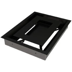 Design Lüftungsgitter / Revisionsgitter Wind Schwarz -Besten Kamin Laden kratki l ftungsgitter wind 22x30 schwarz 4 1280x1280