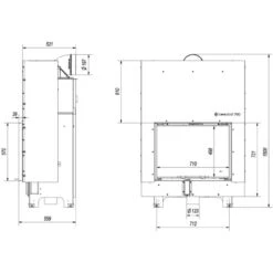 MBA17 Warmluft-Kamineinsatz 17kW Mit Hebetür 16 MBA17 Warmluft-Kamineinsatz 17kW Mit Hebetür -Besten Kamin Laden kratki mba g masse1 1280x1280