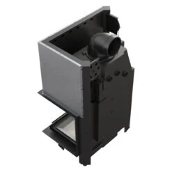MBA17 Warmluft-Kamineinsatz Rechtsverglast 17kW Mit Hebetür -Besten Kamin Laden kratki mba g rechts hinten 1280x1280