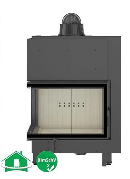 MBA Warmluft-Eckkamineinsatz 17kW Linksverglast 4 MBA Warmluft-Eckkamineinsatz 17kW Linksverglast – Bild 2