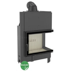 MBA17 Warmluft-Eckkamineinsatz 17kW Rechtsverglast -Besten Kamin Laden kratki mba rechts seite 1280x1280
