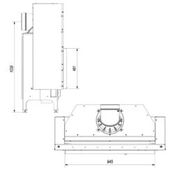 Nadia 14 Warmluft-Kamineinsatz 14kW Mit Hebetür -Besten Kamin Laden kratki nadia 14 hebetuer masse1 1280x1280