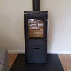 TT30G Kaminofen 5kW Schwarz 3 Sichtscheiben -Besten Kamin Laden kundenbild tt30g 4 1280x1280