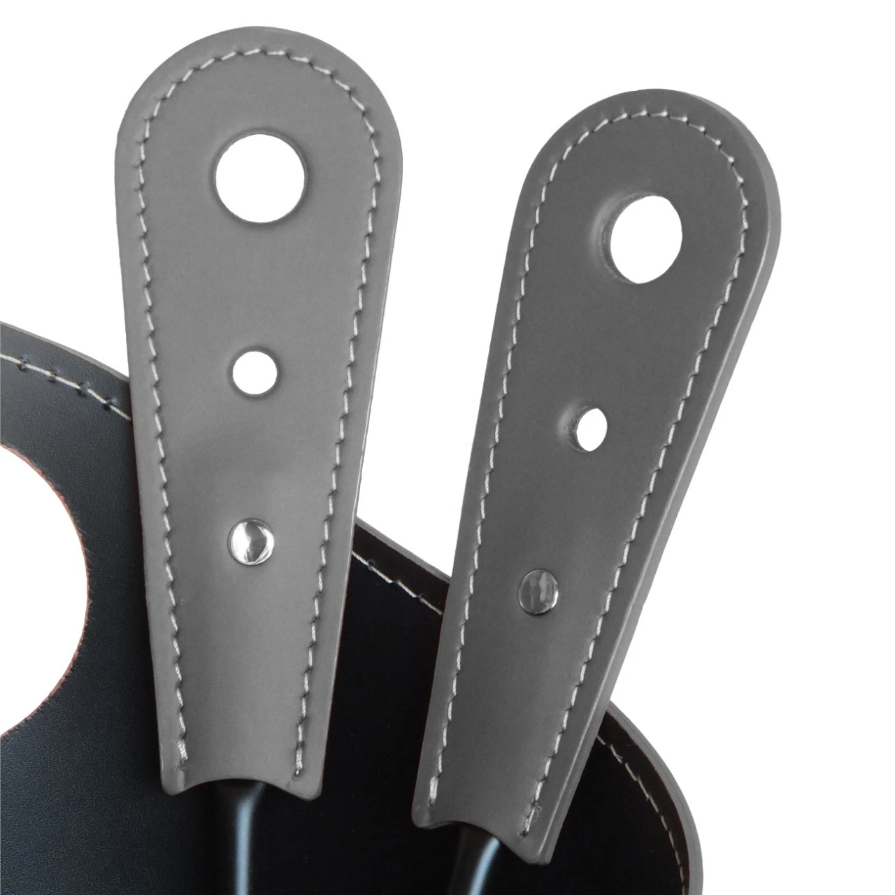 Nilar Designer Kaminbesteckset Anthrazit 6 Nilar Designer Kaminbesteckset Anthrazit – Bild 4