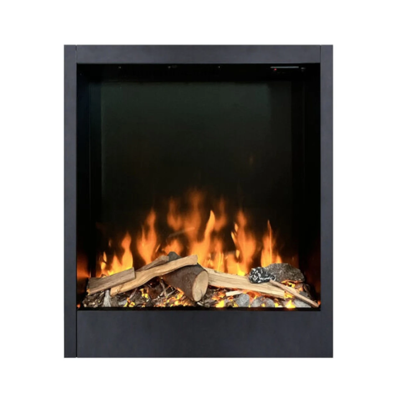 Kreta Mini Levico Naturstein Schwarz LED Kamin 9 Kreta Mini Levico Naturstein Schwarz LED Kamin – Bild 7