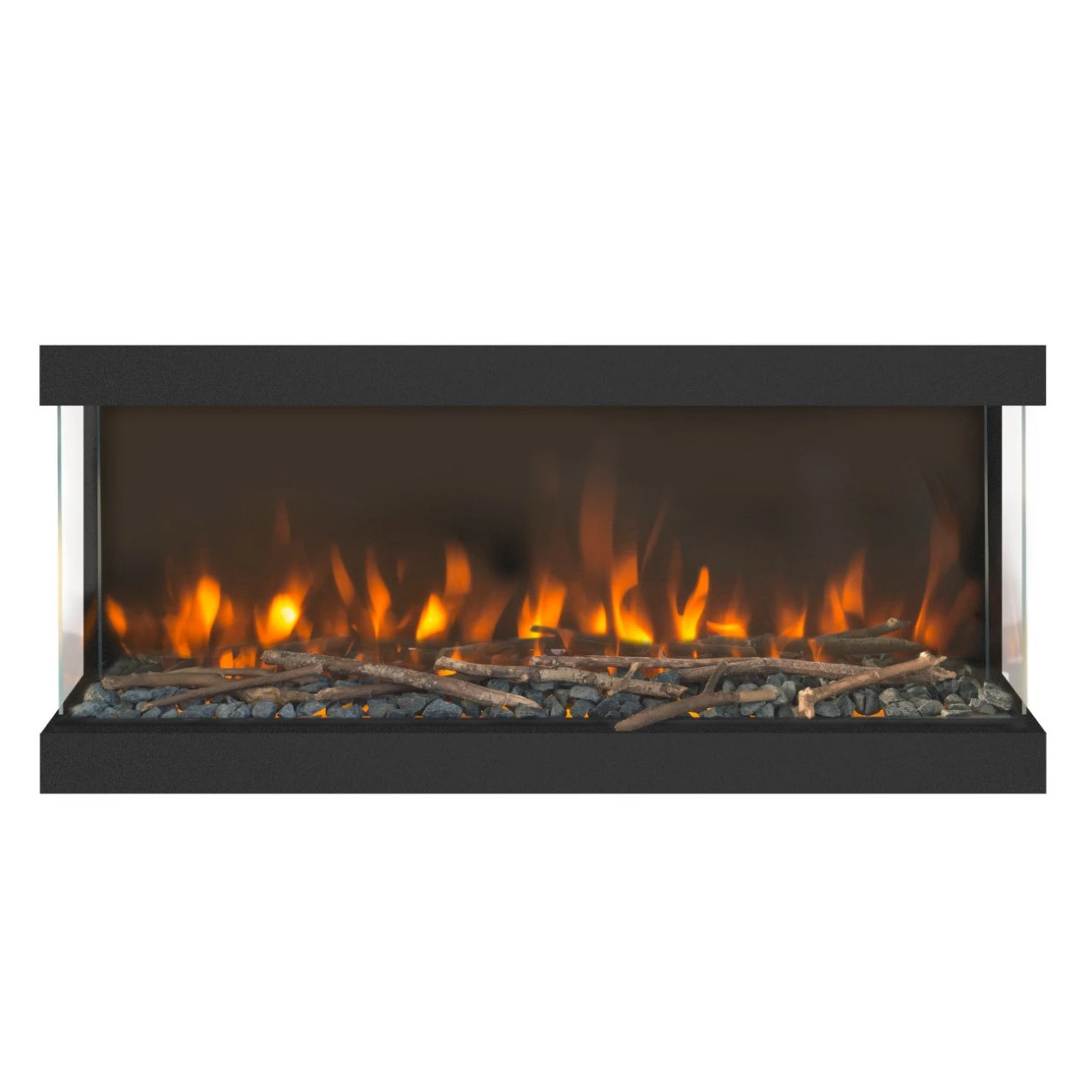 Disegno 3D S120 LED Elektrischer Wandkamin Weiß 5 Disegno 3D S120 LED Elektrischer Wandkamin Weiß – Bild 3