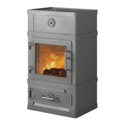 Lotus 2060 Kaminofen 8kW Grau