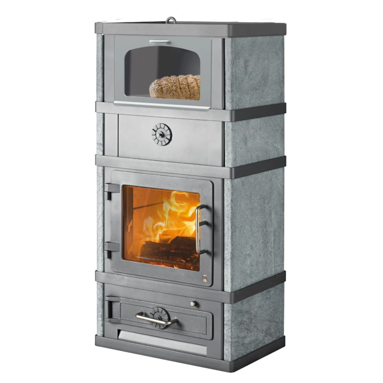 Lotus 2080 Speckstein Kaminofen Mit Warmhaltefachtür 8kW Grau 3 Lotus 2080 Speckstein Kaminofen Mit Warmhaltefachtür 8kW Grau