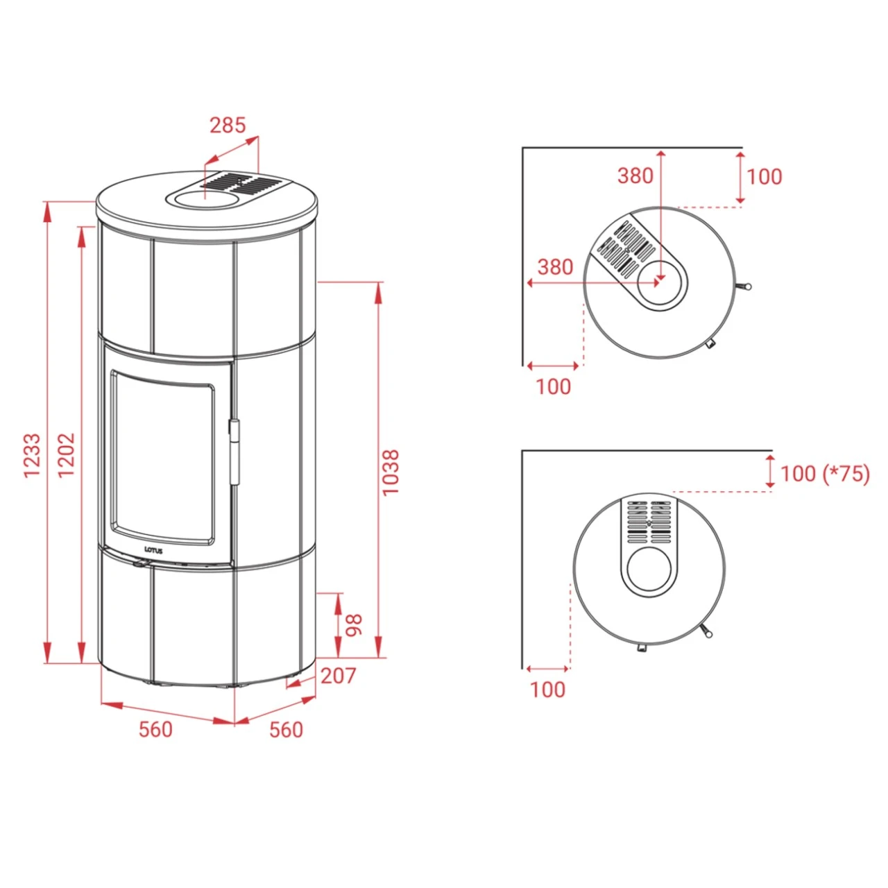 Maestro 1 Magic Speckstein Speicher-Kaminofen 6kW 7 Maestro 1 Magic Speckstein Speicher-Kaminofen 6kW – Bild 5