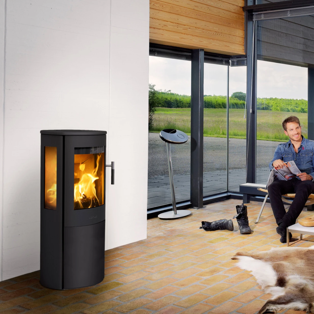 Mira 4 Panorama Kaminofen 5kW 6 Mira 4 Panorama Kaminofen 5kW – Bild 4