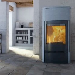 Jubilee 35M Speckstein Speicher-Kaminofen 7kW -Besten Kamin Laden lotus Jubilee 35M Speckstein int 1280x1280