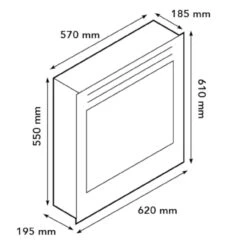 Kos Lucius LED Kamin Weiß -Besten Kamin Laden lucius led kamin elektrischer einbaukamin masse 1280x1280 5