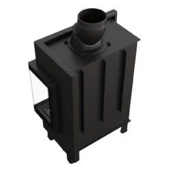 Lucy 12 Warmluft Kamineinsatz Rechtsverglast 12kW -Besten Kamin Laden lucy 12 rechts hinten 1280x1280