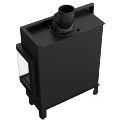 Lucy 14 Slim Warmluft Kamineinsatz Rechtsverglast 10 KW -Besten Kamin Laden lucy 14 slim p bs hinten 1280x1280