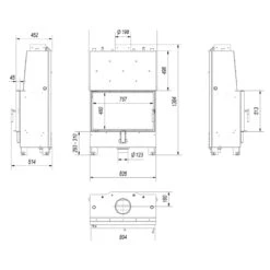Lucy 16 Wasserführender Kamineinsatz 16kW Black Edition -Besten Kamin Laden lucy 16 wasser masse web 1280x1280 1
