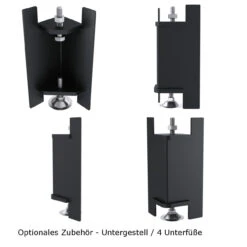 Lucy 12 Warmluft Kamineinsatz Rechtsverglast 12kW -Besten Kamin Laden lucy und mb untergestell 1280x1280 23