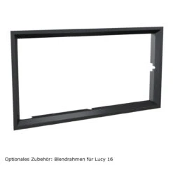 Lucy 16 Wasserführender Kamineinsatz 16kW Black Edition -Besten Kamin Laden lucy16 blendrahmen 1280x1280 2