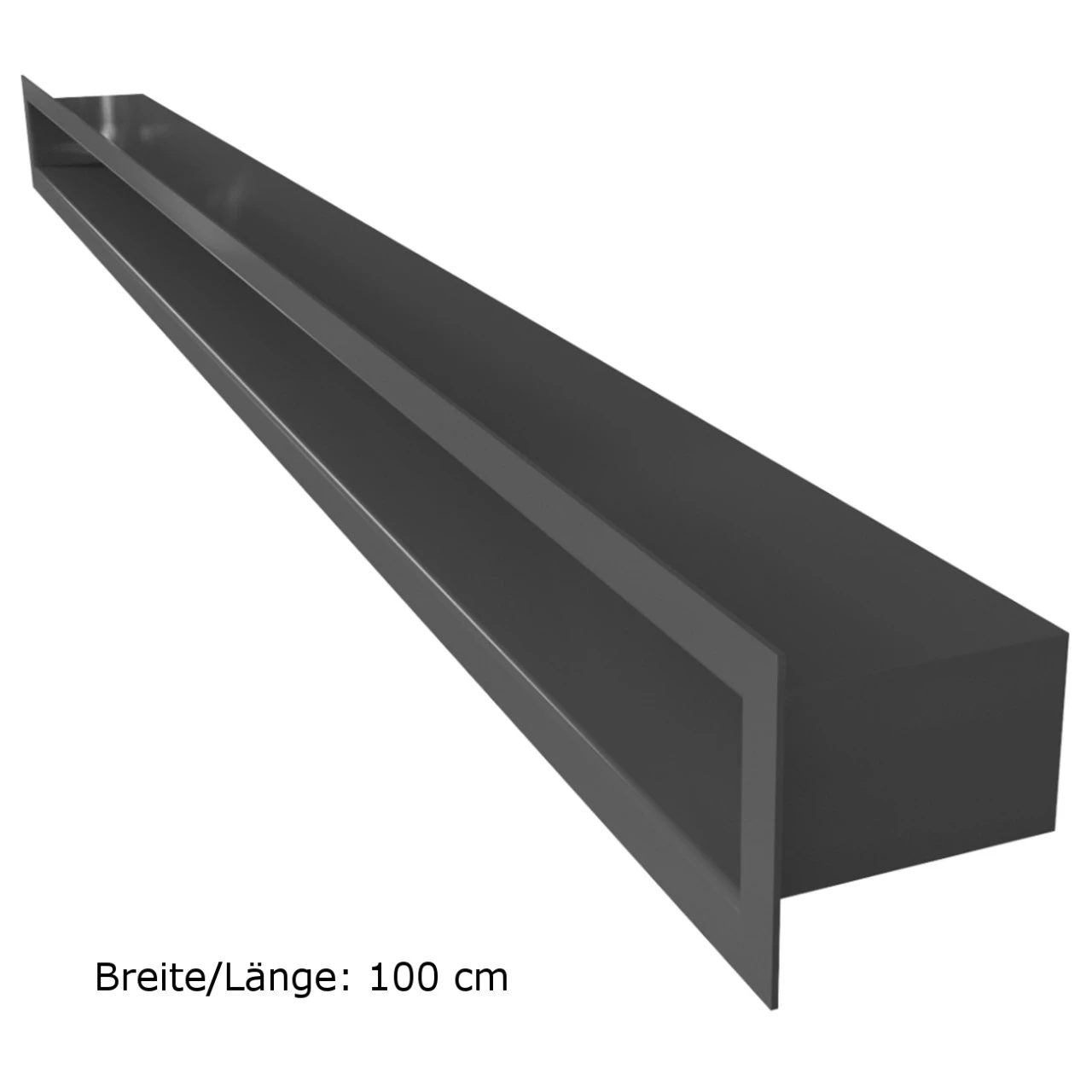 Luftleiste TUNNEL Graphit Verschiedene Größen 9 Luftleiste TUNNEL Graphit Verschiedene Größen – Bild 7