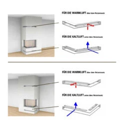 Eckluftleiste LUFT Links 60x40 Cm Geschliffenem Stahl 7 Eckluftleiste LUFT Links 60x40 Cm Geschliffenem Stahl -Besten Kamin Laden luft corner gitter auswahl 1280x1280 14