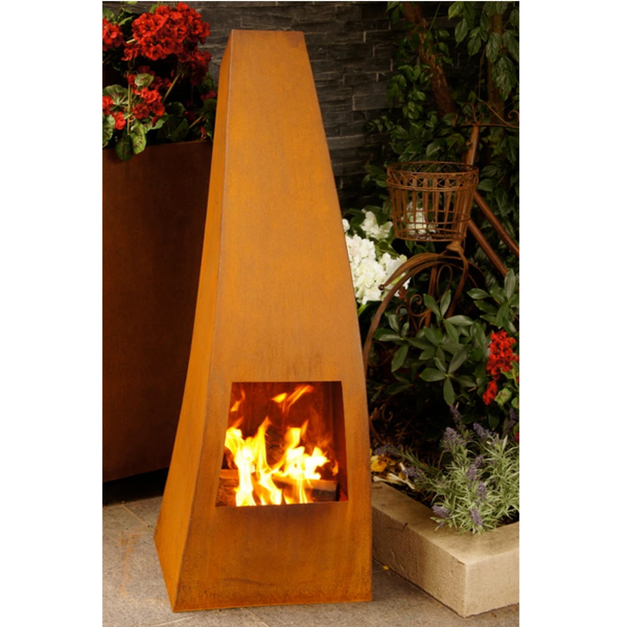 Outdoor/Garten Kamin Maca XXL Corten 5 Outdoor/Garten Kamin Maca XXL Corten – Bild 3