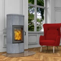 Maestro 1 Speckstein Speicher-Kaminofen 6kW -Besten Kamin Laden maestro1 speckstein schwarz web3 1280x1280