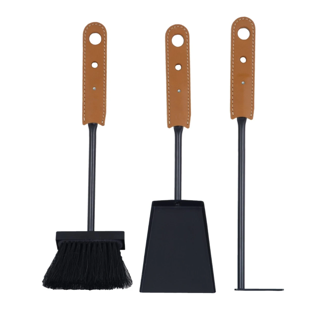 Lycad Designer Kaminbesteckset Und Holzkorb Braun 5 Lycad Designer Kaminbesteckset Und Holzkorb Braun – Bild 3