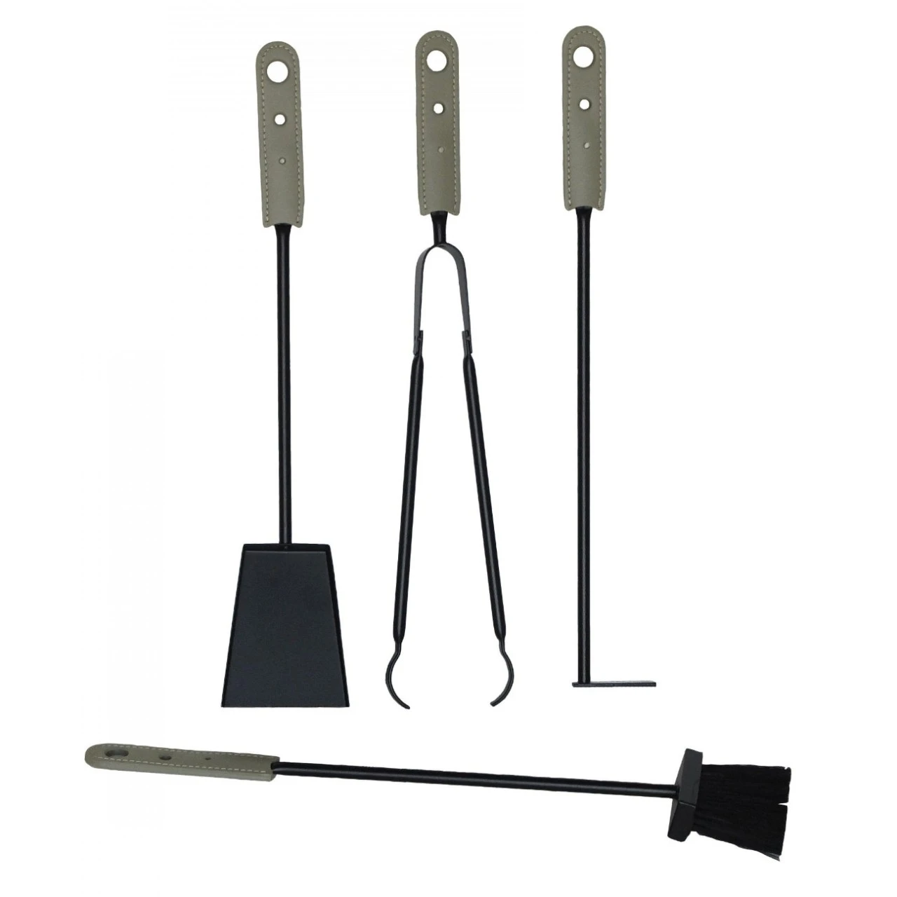 Ciary Designer Kaminbesteckset Taupe 6 Ciary Designer Kaminbesteckset Taupe – Bild 4