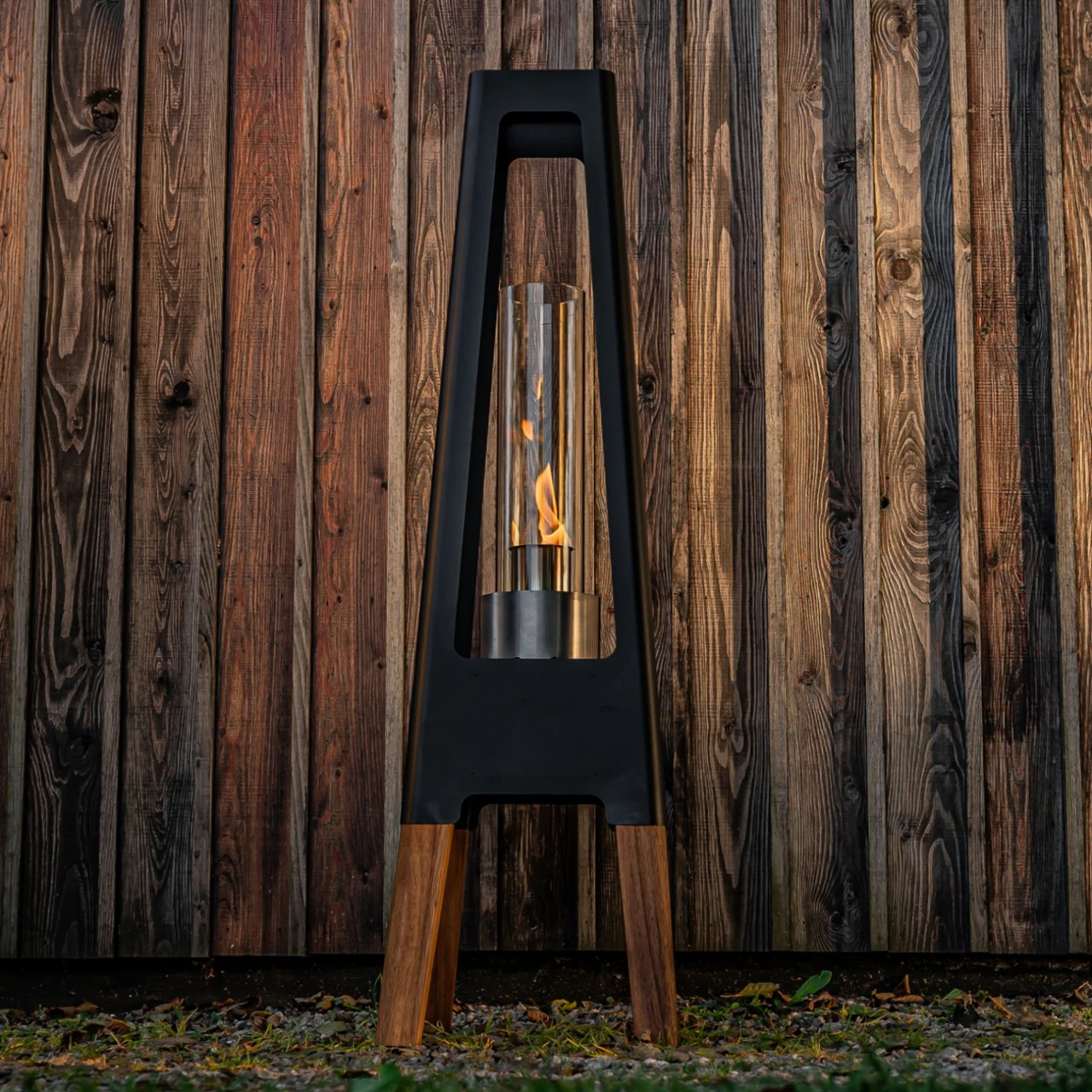 Nexo Bio-Ethanol Outdoor Lampe Schwarz 7 Nexo Bio-Ethanol Outdoor Lampe Schwarz – Bild 5