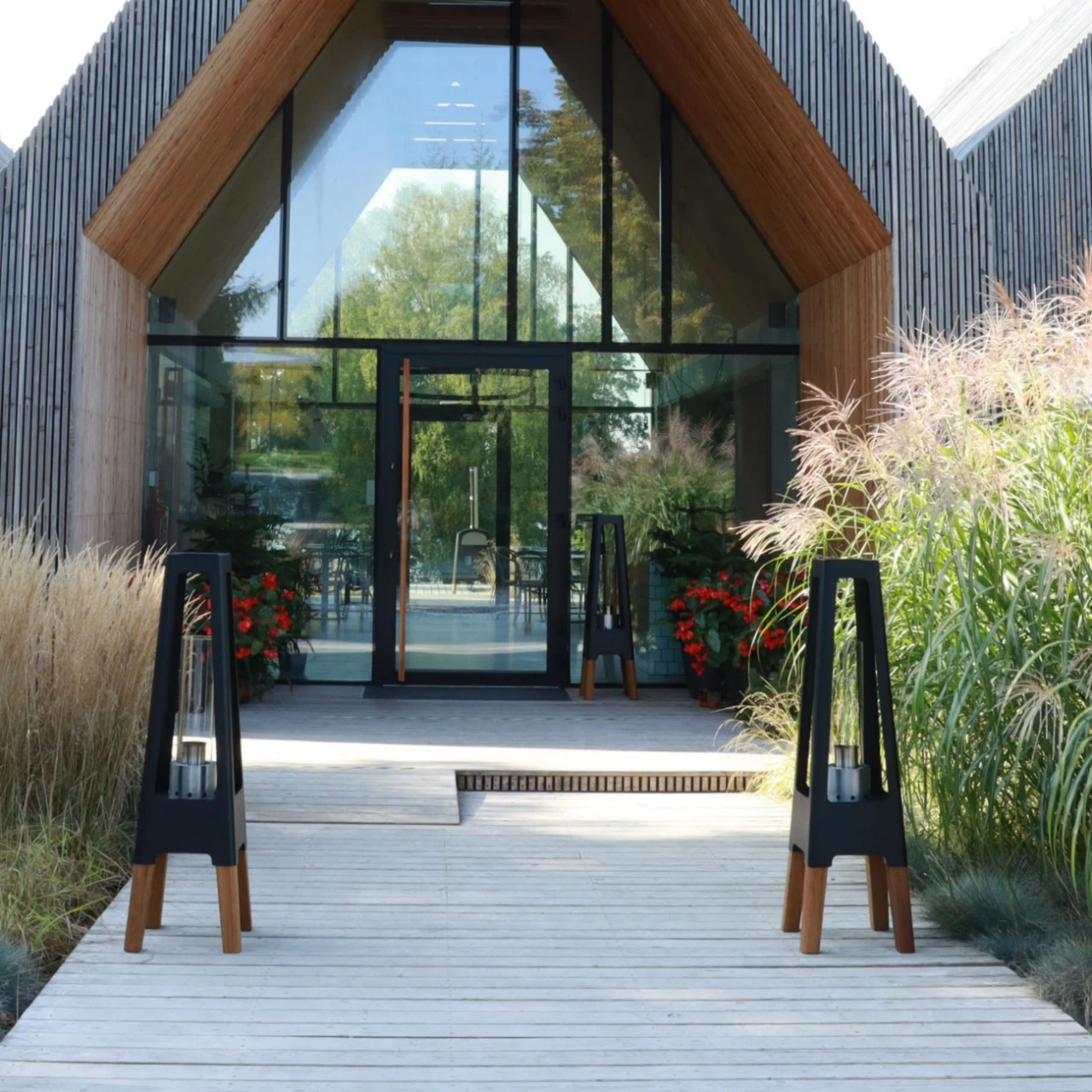 Nexo Bio-Ethanol Outdoor Lampe Schwarz 9 Nexo Bio-Ethanol Outdoor Lampe Schwarz – Bild 7