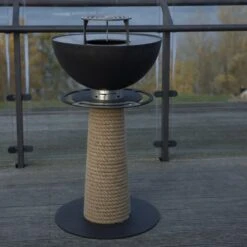 Juno 600 Gartenkamin Plancha Grill Schwarz -Besten Kamin Laden masuria juno 600 gartenkamin grill schwarz web4 1280x1280