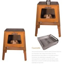 Nexo Pizza Holzofen Mit Grillplatte Schwarz -Besten Kamin Laden masuria m klassisch holzofen grill cortenstahl web4 1280x1280 1