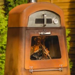 Nexo Pizza Holzofen Mit Grillplatte Cortenstahl -Besten Kamin Laden masuria m klassisch holzofen grill pizzaofen cortenstahl web4 1280x1280