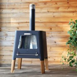 Nexo Pizza Holzofen Mit Grillplatte Schwarz -Besten Kamin Laden masuria m klassisch holzofen grill schwarz web2 1280x1280 1