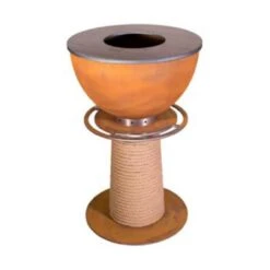 Juno 1000 Gartenkamin Plancha Grill Cortenstahl -Besten Kamin Laden masuria m leuchturm gartenkamin grill cortenstahl web7 1280x1280 1