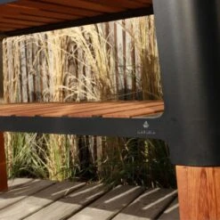 Nexo Holz Grill-Tisch / Beistelltisch Schwarz -Besten Kamin Laden masuria nexo grill tisch schwarz web11 1280x1280