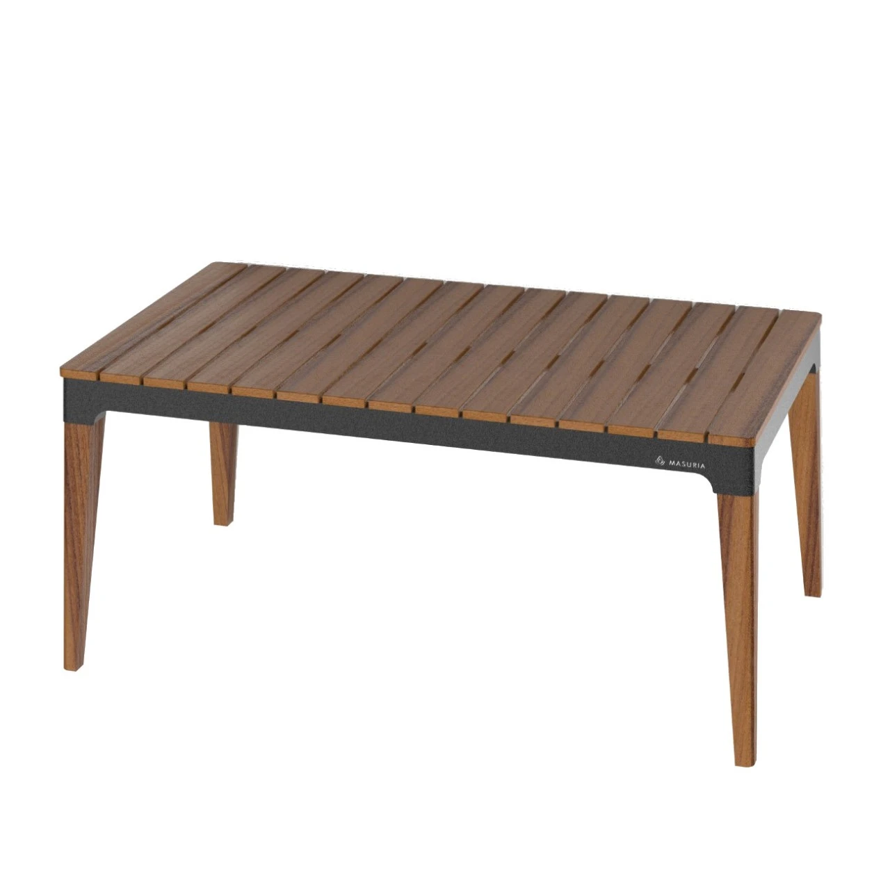 Nexo Iroko-Holz Garten Esstisch Schwarz 3 Nexo Iroko-Holz Garten Esstisch Schwarz