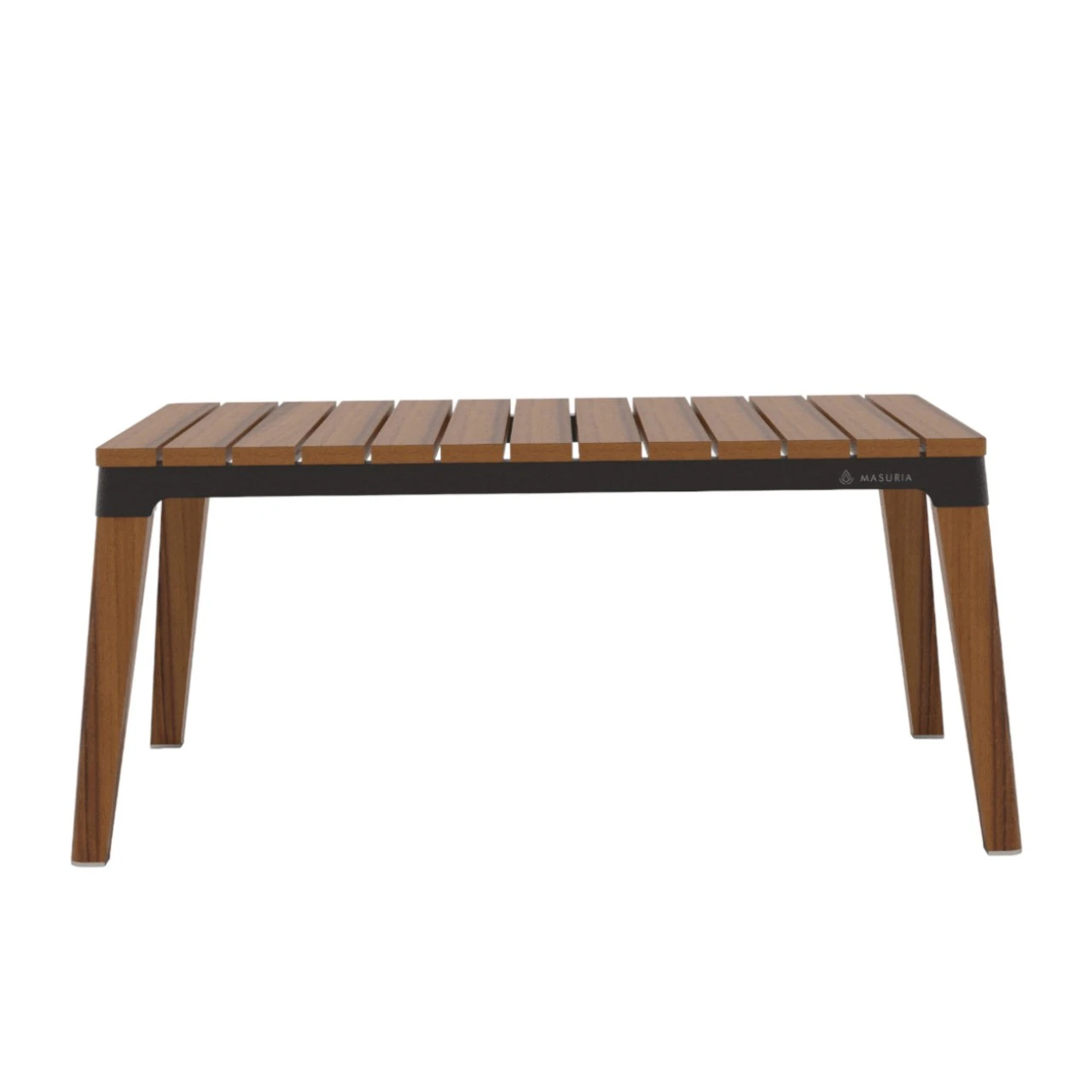 Nexo Iroko-Holz Garten Esstisch Schwarz 4 Nexo Iroko-Holz Garten Esstisch Schwarz – Bild 2