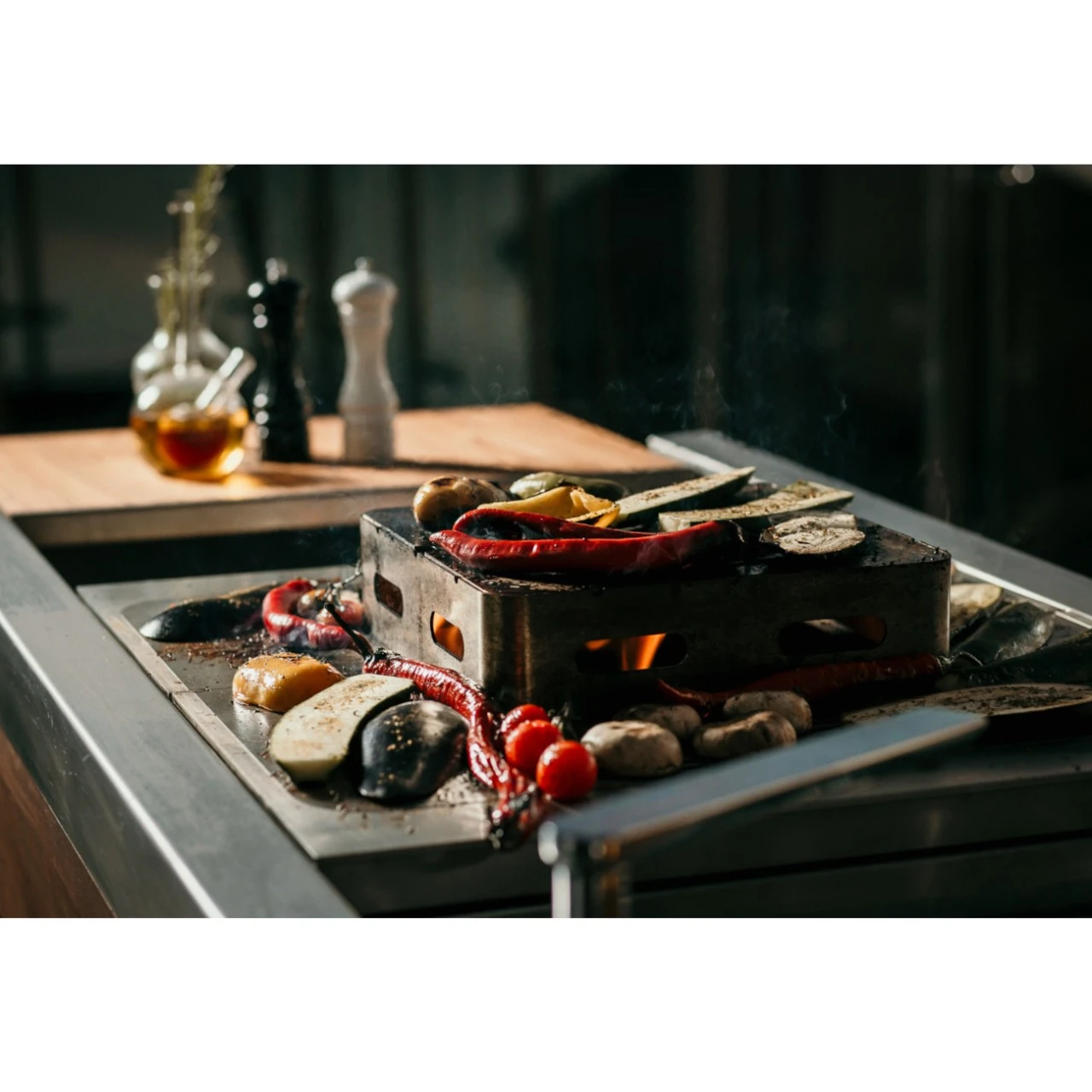 Narie Outdoor Kücheninsel Grill Cortenstahl 13 Narie Outdoor Kücheninsel Grill Cortenstahl – Bild 11