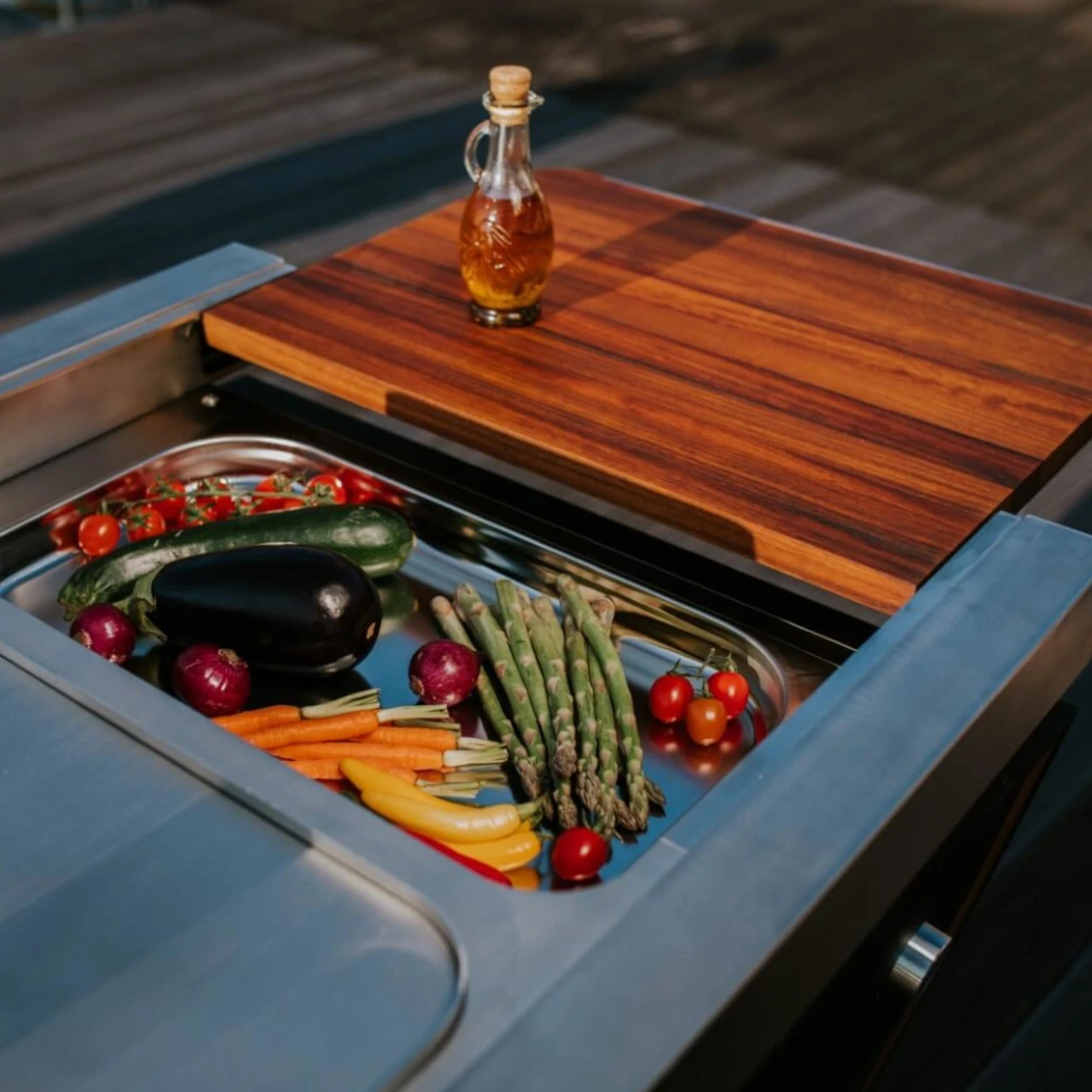 Narie Outdoor Kücheninsel Grill Cortenstahl 22 Narie Outdoor Kücheninsel Grill Cortenstahl – Bild 20