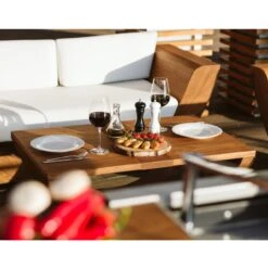 Narie Outdoor Lounge Sitzgruppe Mit Couch Tisch Schwarz Ice Weiß -Besten Kamin Laden masuria outdoor narie couch tisch cortenstahl web4 1280x1280 2