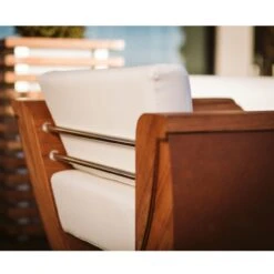 Narie Outdoor Sessel Cortenstahl Ice Weiß -Besten Kamin Laden masuria outdoor narie sessel cortenstahl web2 1280x1280 1