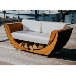 Narie Outdoor Sofa Schwarz Ice Weiß -Besten Kamin Laden masuria outdoor narie sofa schwarz ice web4 1280x1280