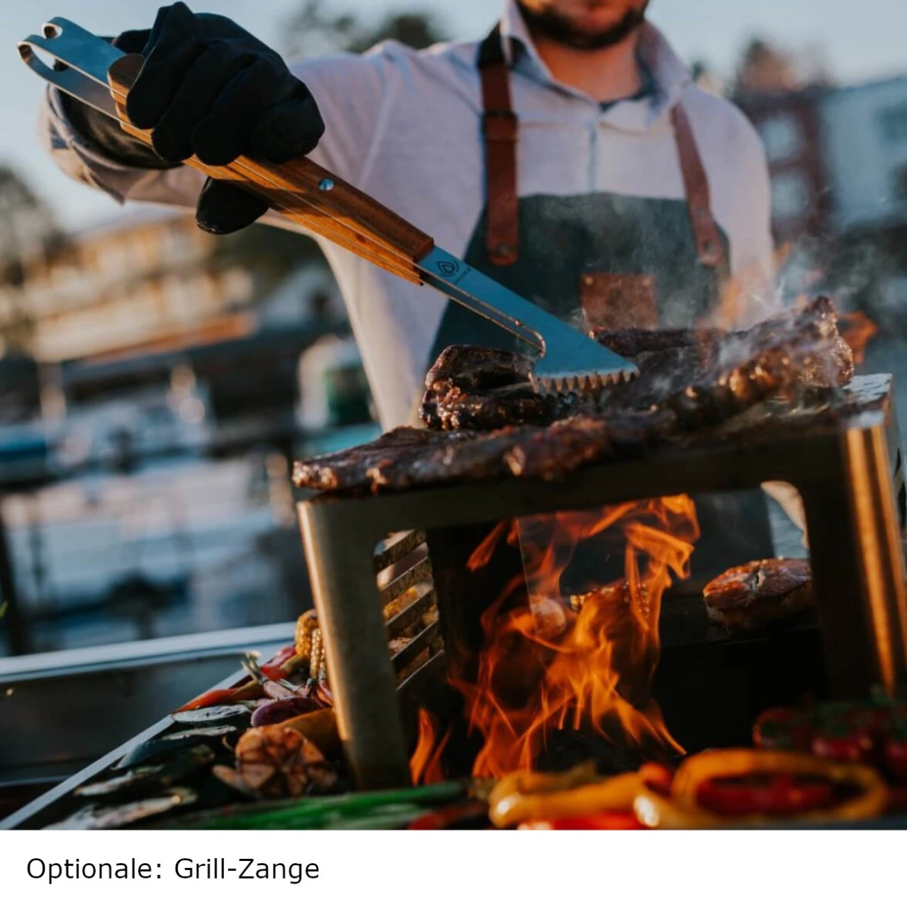 Stilo 600 Plancha Grill Gartenkamin Cortenstahl 12 Stilo 600 Plancha Grill Gartenkamin Cortenstahl – Bild 10