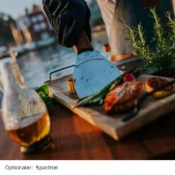 Stilo 1000 Plancha Grill Gartenkamin Cortenstahl -Besten Kamin Laden masuria zubeh r grillzubeh r spachtel2 1280x1280 10