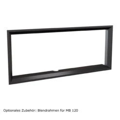 MB120 Panorama Warmluft-Kamineinsatz 20 Kw -Besten Kamin Laden mb 120 blendrahmen 1280x1280